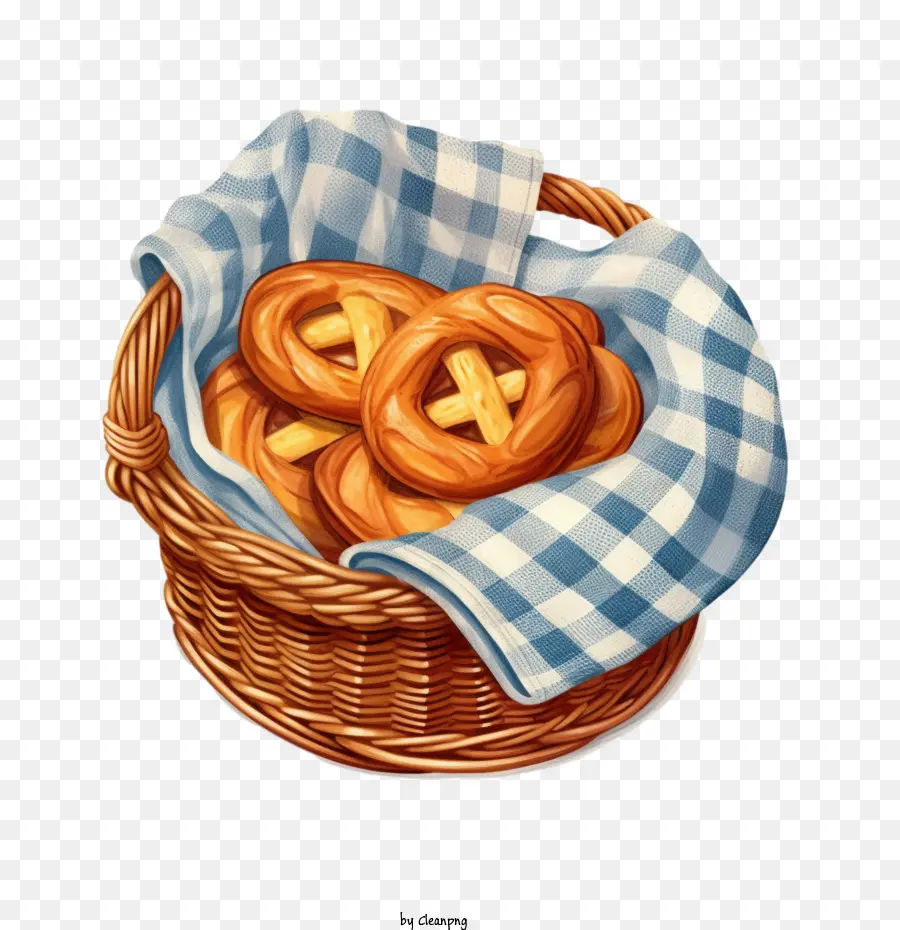 Bretzel，Pain De Bretzel PNG