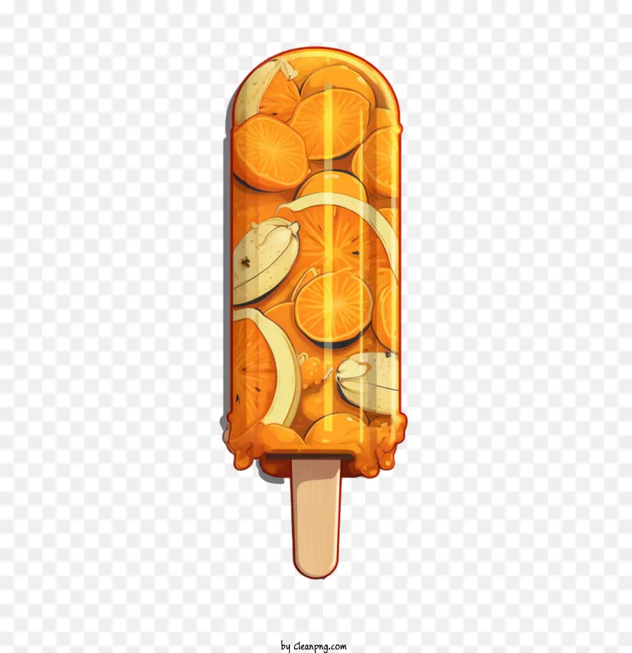 Glace à L'eau，Glace à L'orange PNG