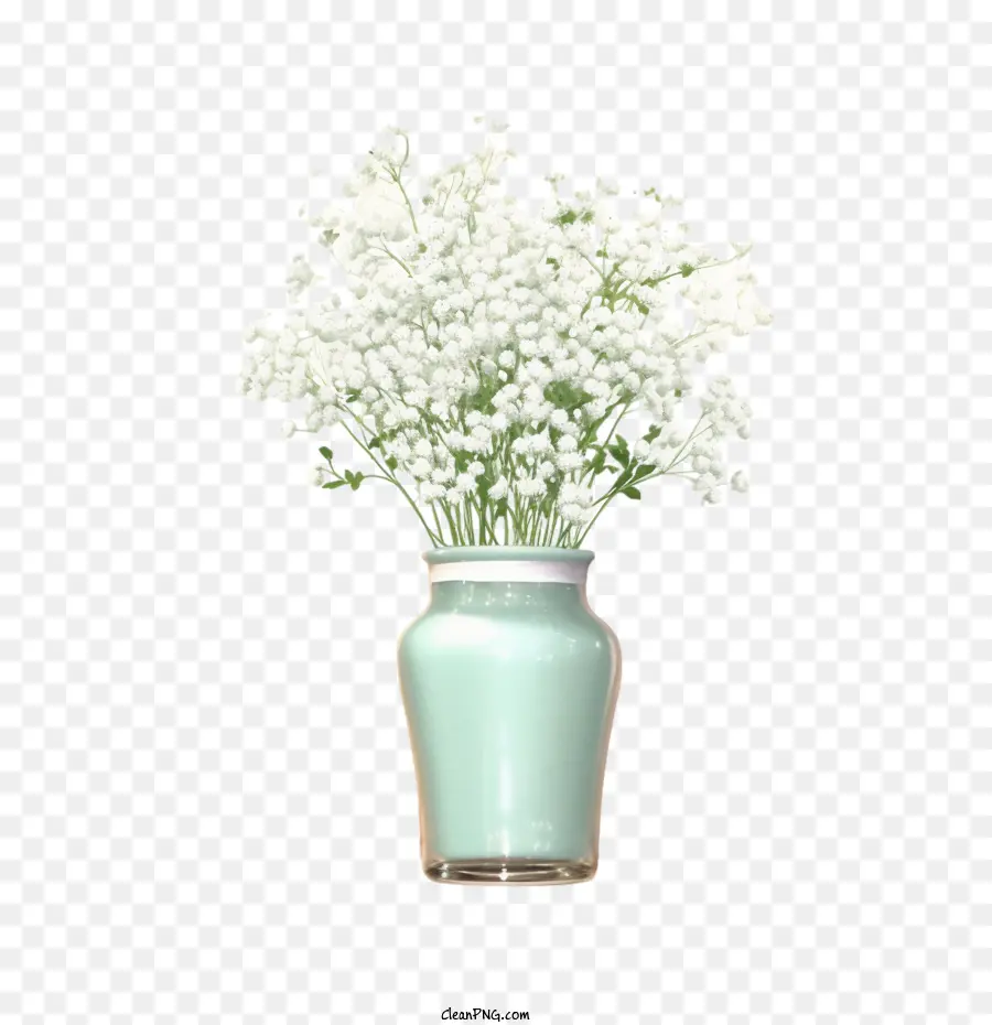 Bébé Souffle Fleur，Fleurs Blanches PNG