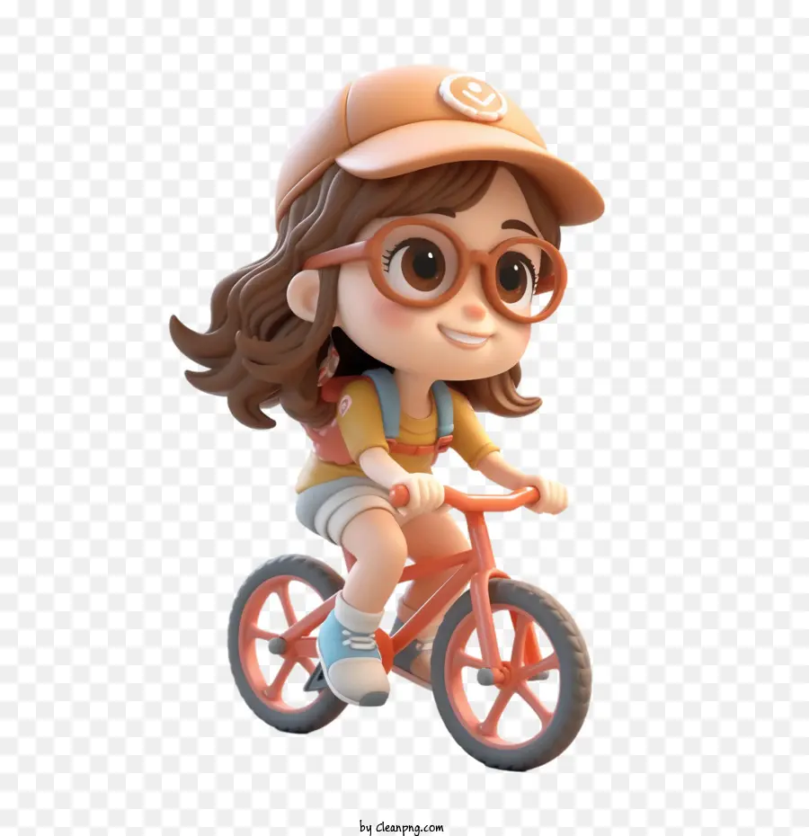 Faire Du Vélo，Fille PNG