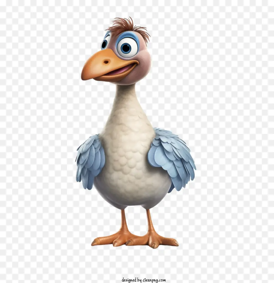 Dodo，Oiseau Bleu PNG