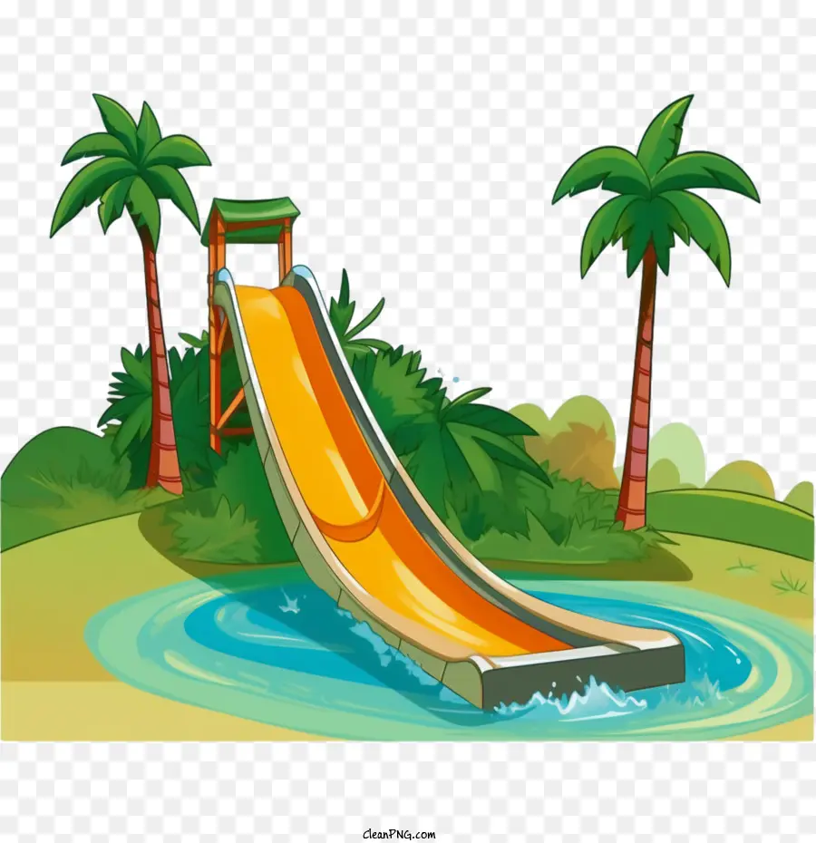 Parc Aquatique，Toboggan Aquatique PNG