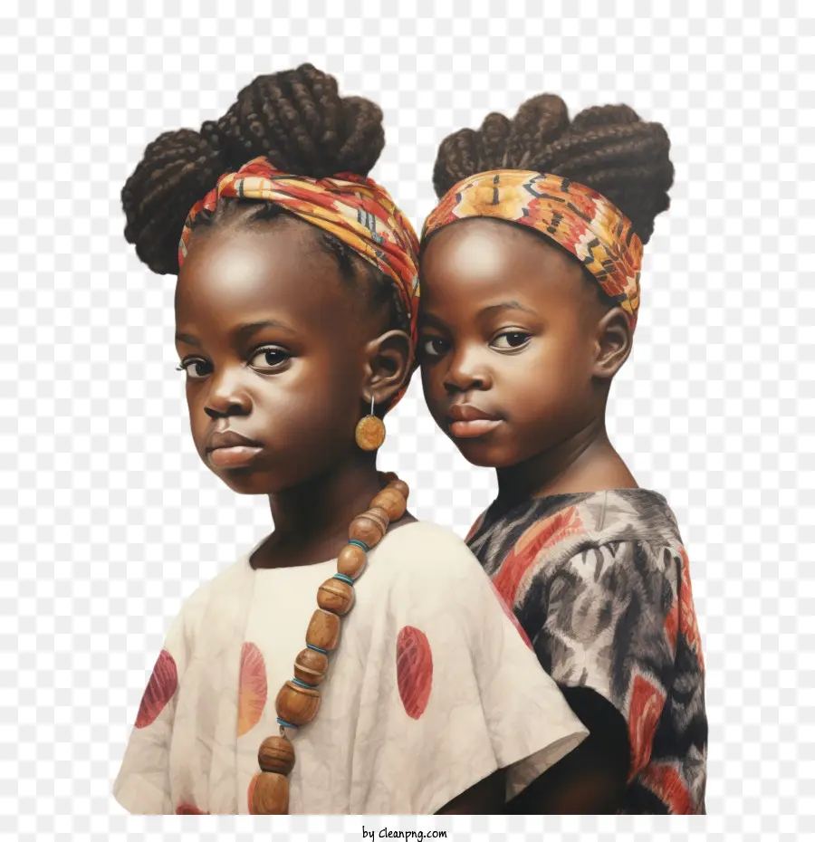 Enfant Africain，Jeune Fille Africaine PNG