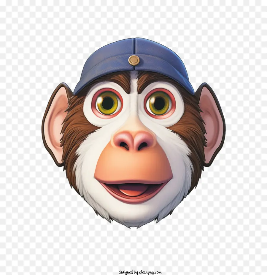 Singe，Visage De Singe PNG