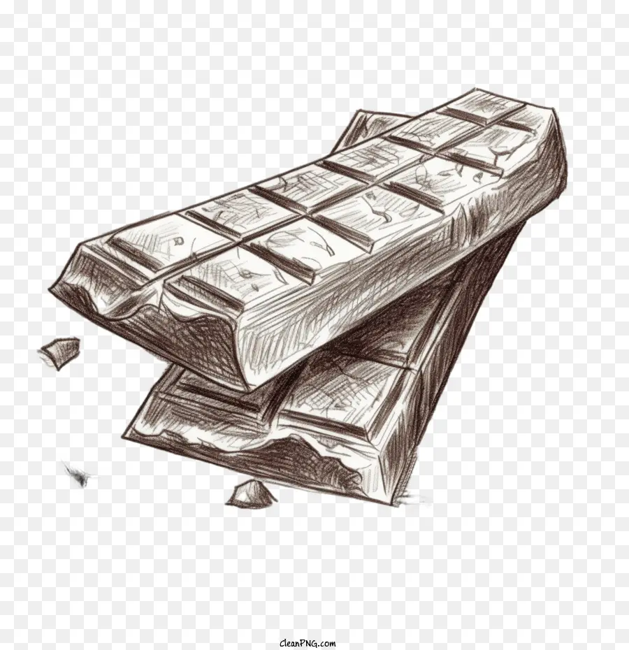 Chocolat，Barres De Chocolat PNG