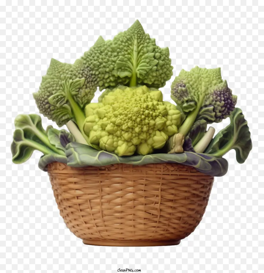 Romanesco，Panier De Brocoli PNG