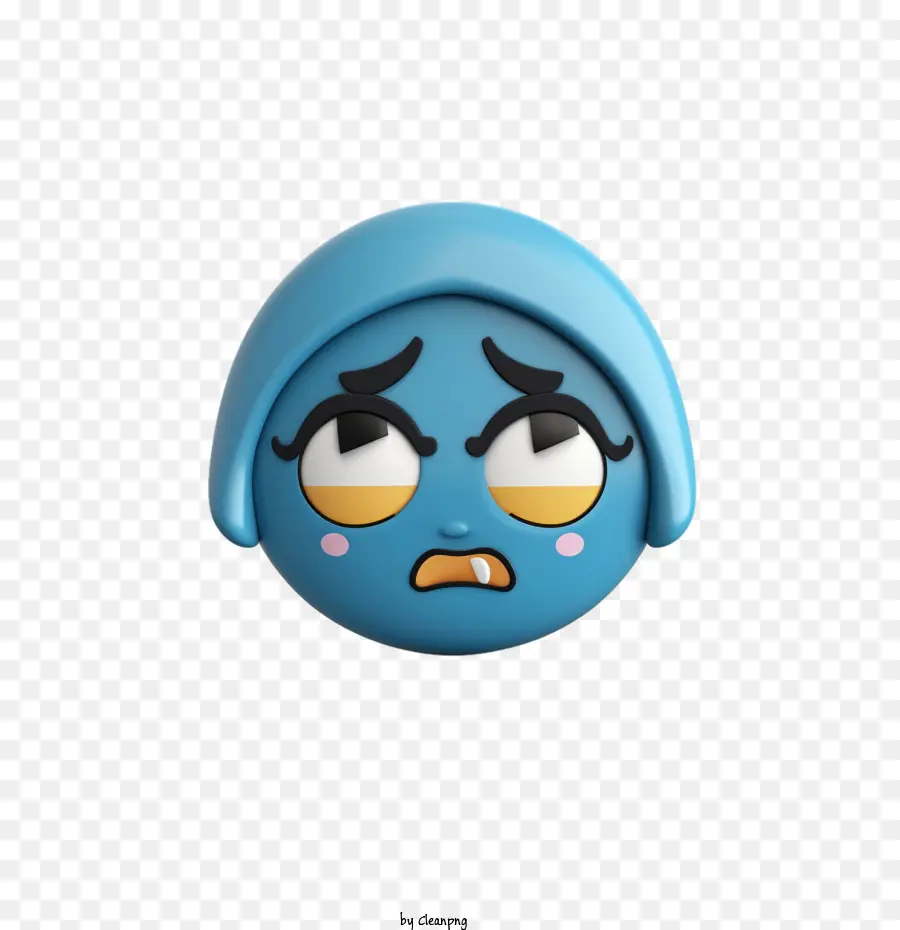 Triste Emoji，En Colère PNG