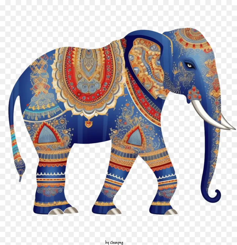 Éléphant，Décoratif PNG