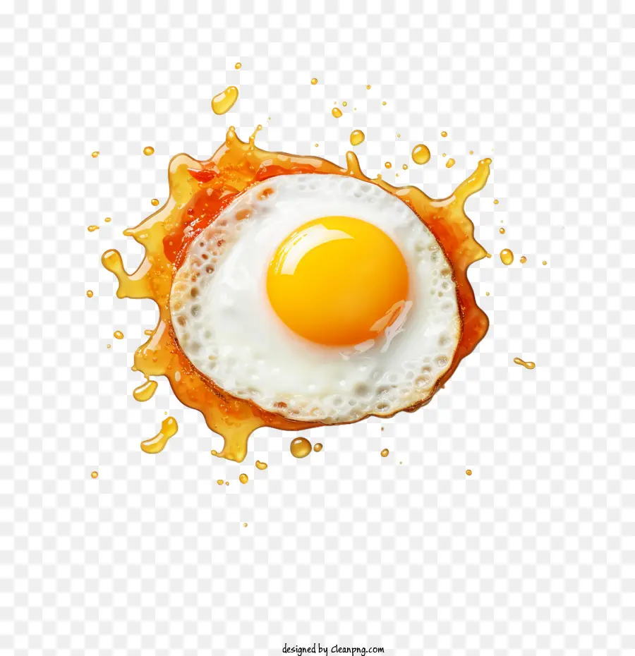 Oeuf Au Plat，Petit Déjeuner PNG