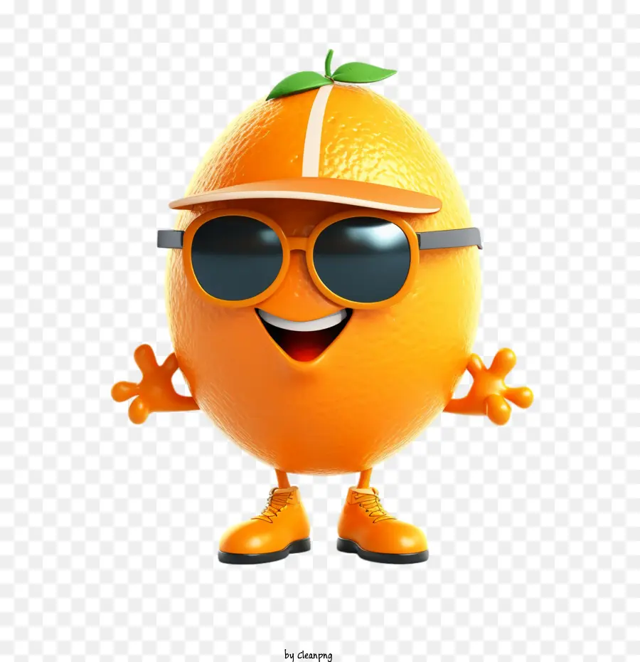 Orange，Dessin Animé Orange PNG