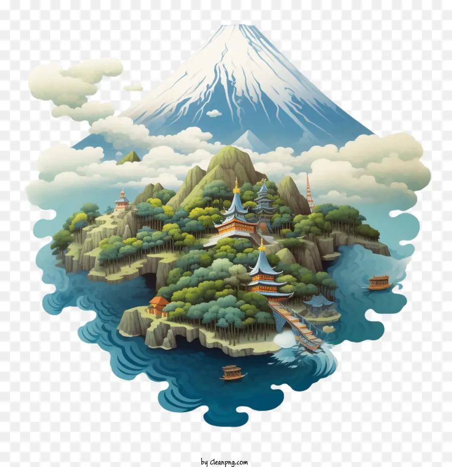 Mont，Fuji PNG