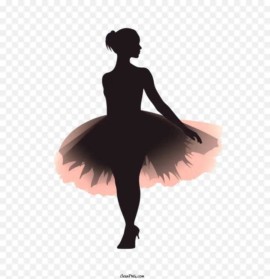 Danseuse，Ballerine Silhouette PNG