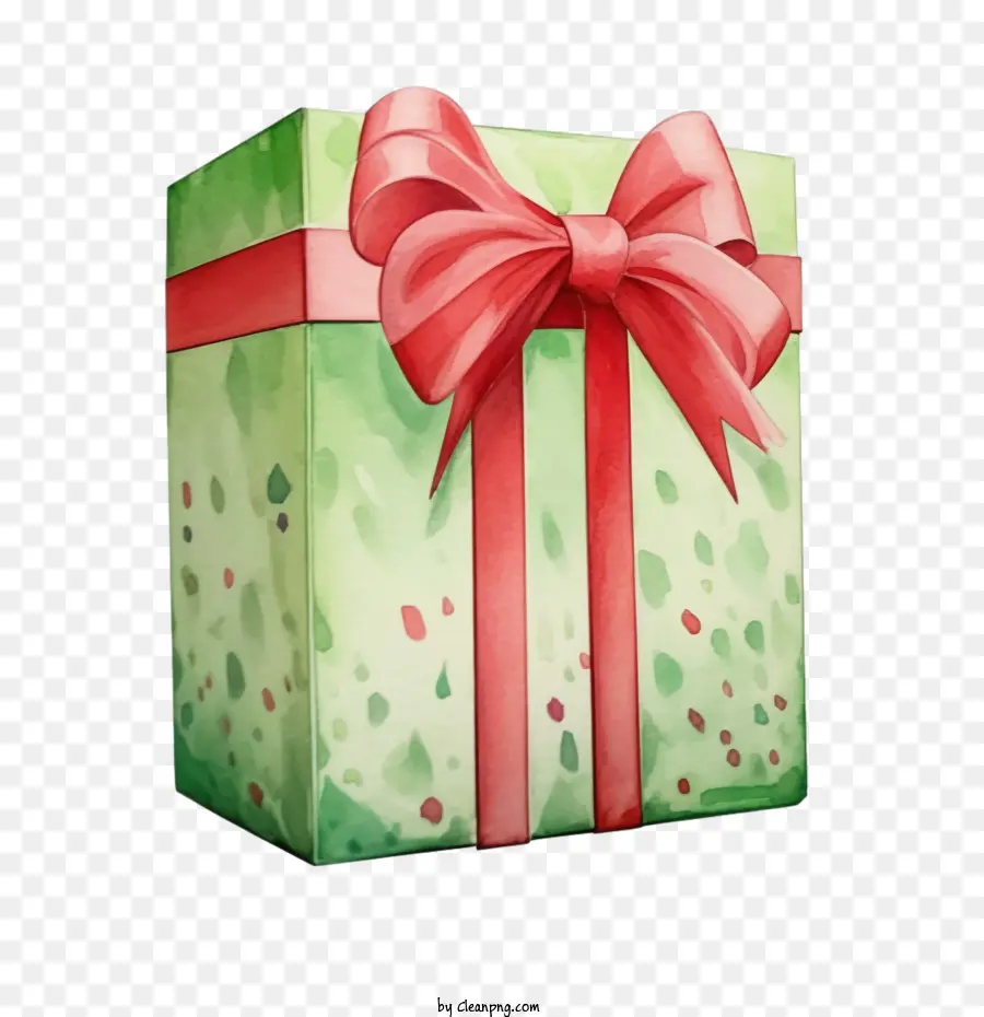 Boîte Cadeau，Vert Boîte Cadeau PNG