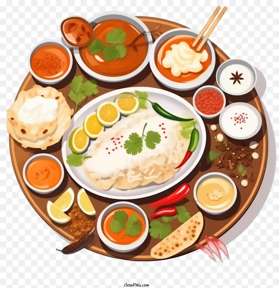 La Cuisine Indienne，Poulet Tikka PNG