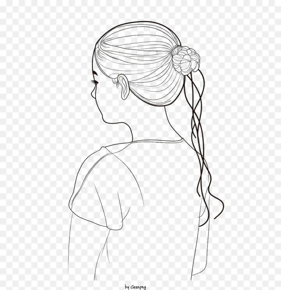 Fille De Croquis，Fille PNG