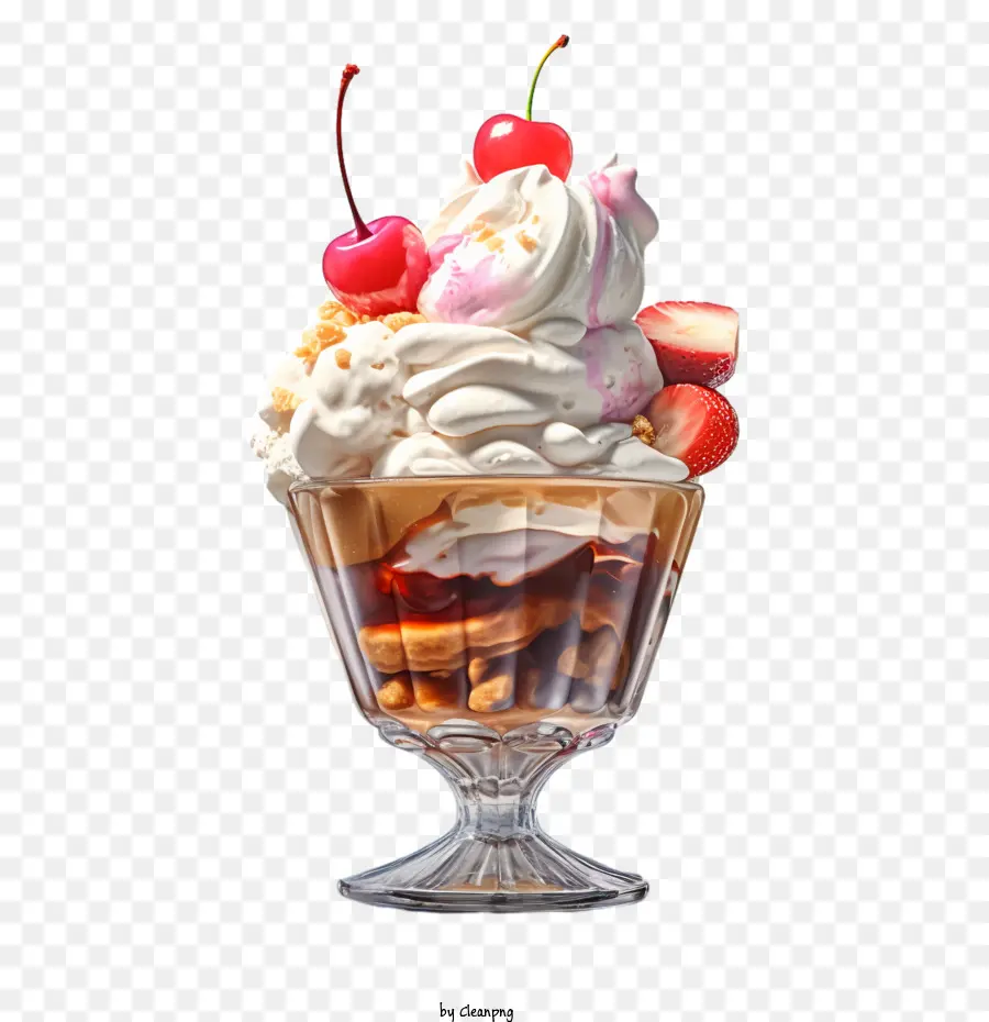 Glace，Sundae PNG