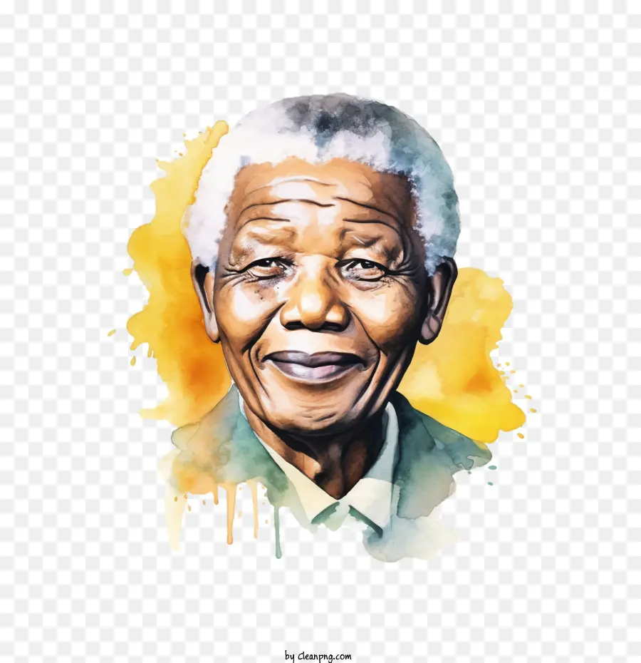 Nelson Mandela，Portrait PNG