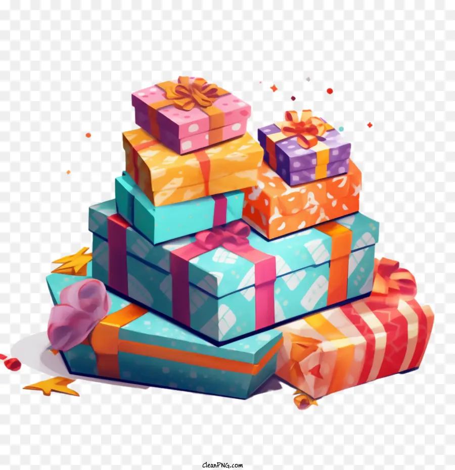 Boîtes Cadeau，Boîte Cadeau PNG
