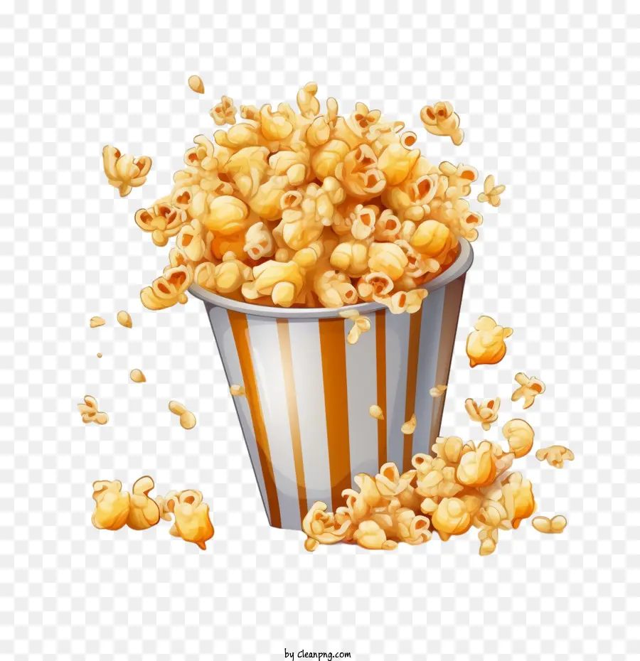 Popcorn，Nourriture PNG