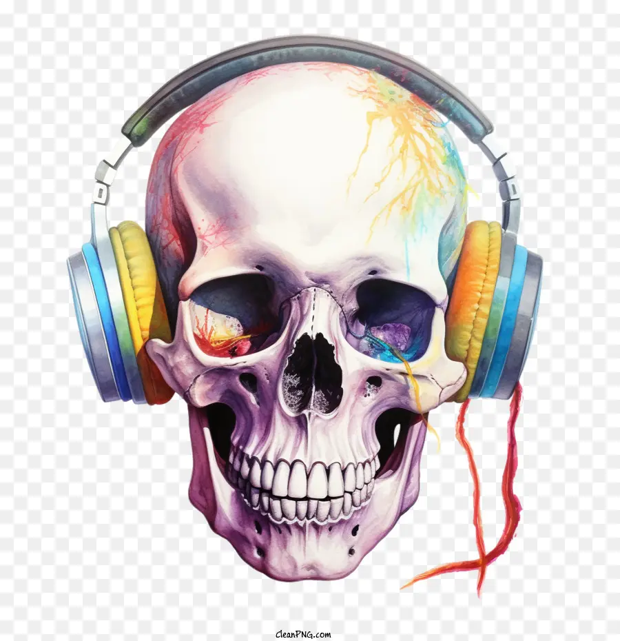 Dj Crâne，Casque PNG