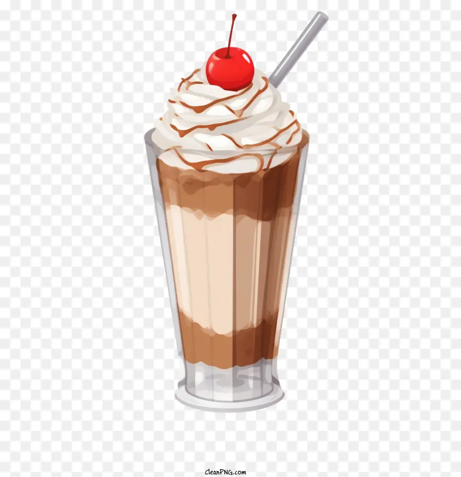 Milk Shake Au Chocolat，Milk Shake PNG