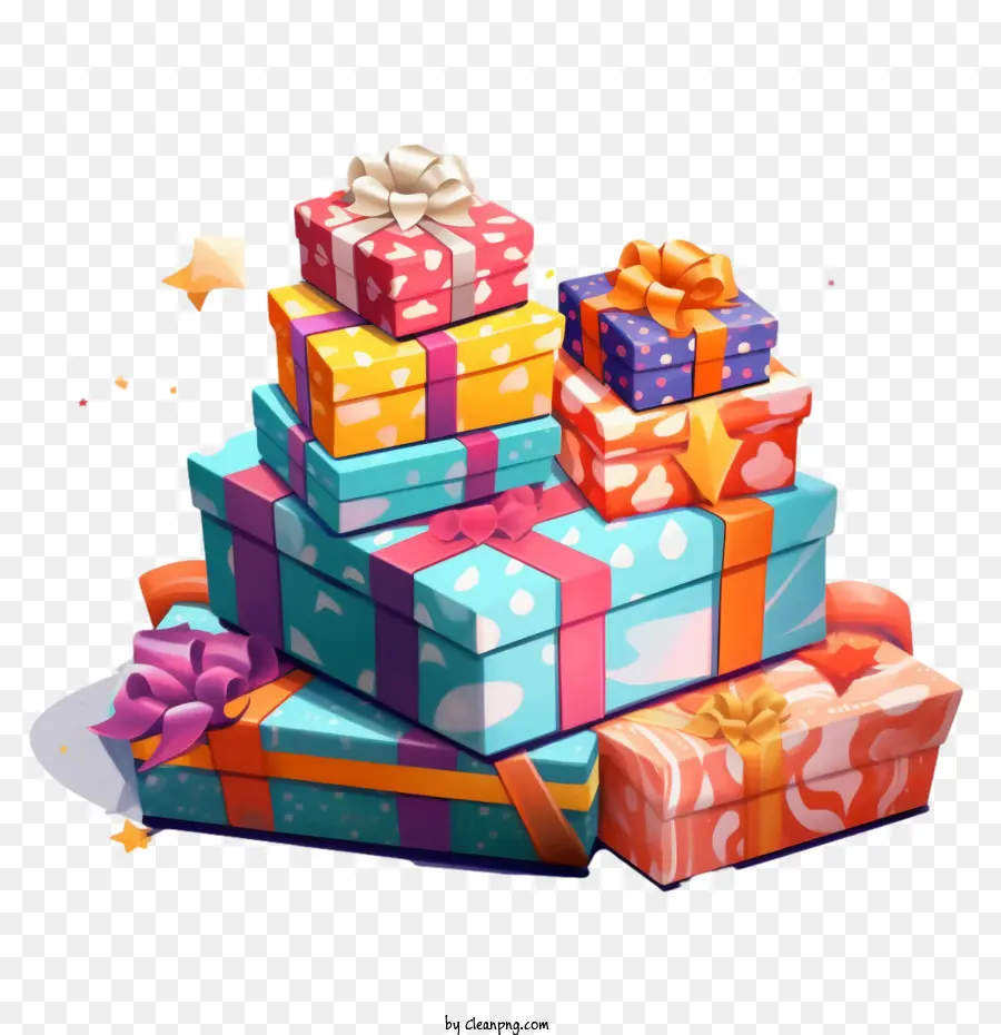 Boîtes Cadeau，Cadeau D'anniversaire PNG
