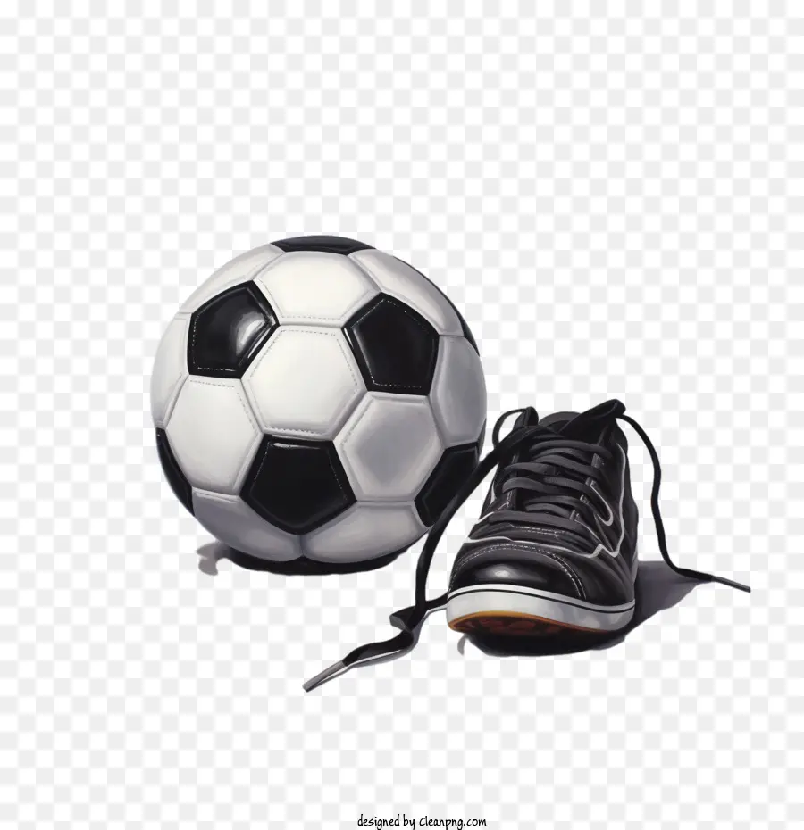 Chaussures De Football，Ballon De Soccer PNG