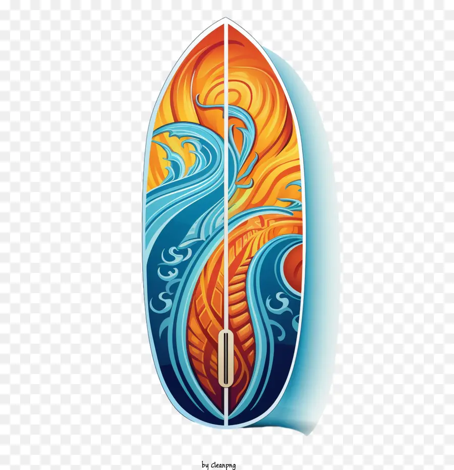 Planche De Surf，Flots PNG