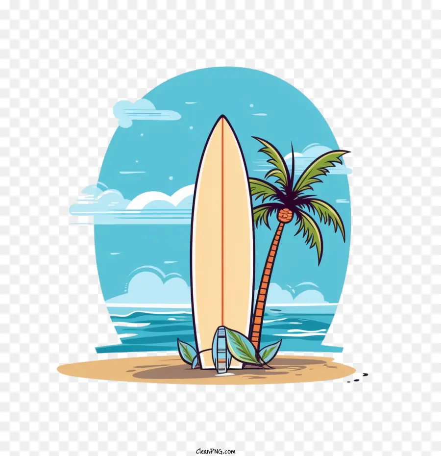 Une Planche De Surf，Planche De Surf PNG