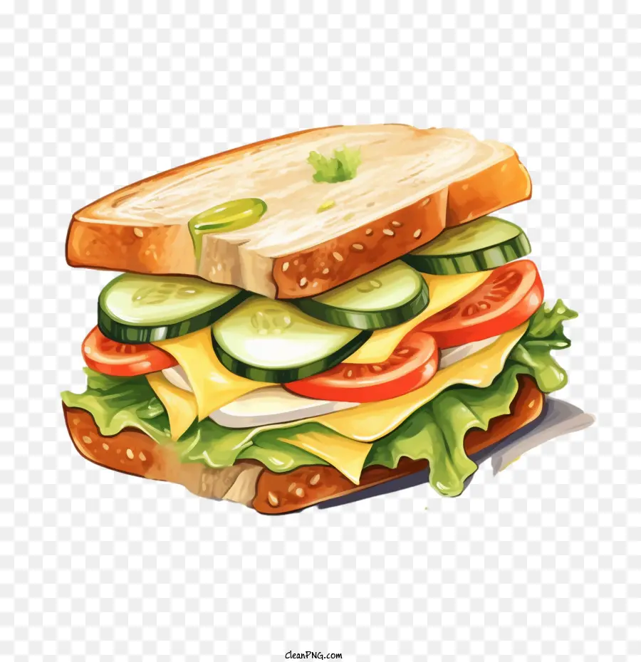 Sorcier Sandwich，Sandwich PNG