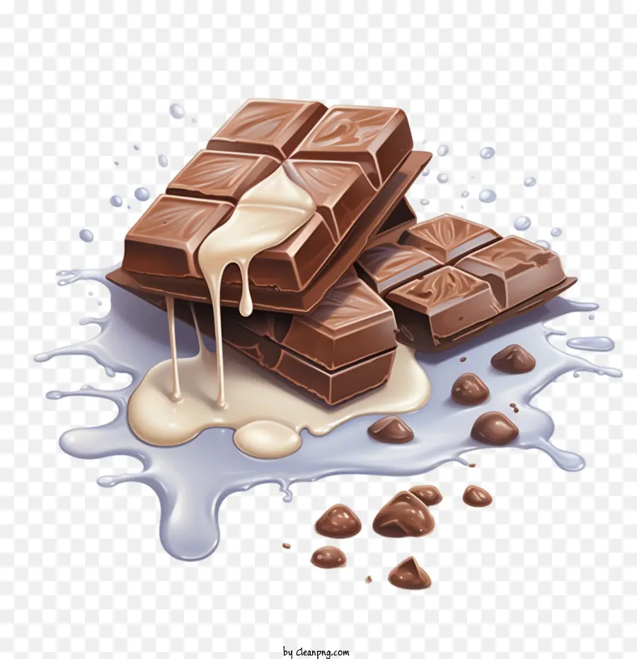 Chocolat Au Lait，Chocolat PNG