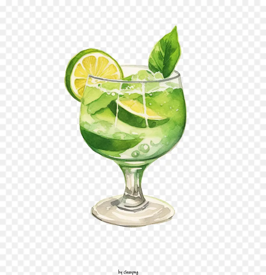Cocktail De Citron Vert，Cocktail De PNG