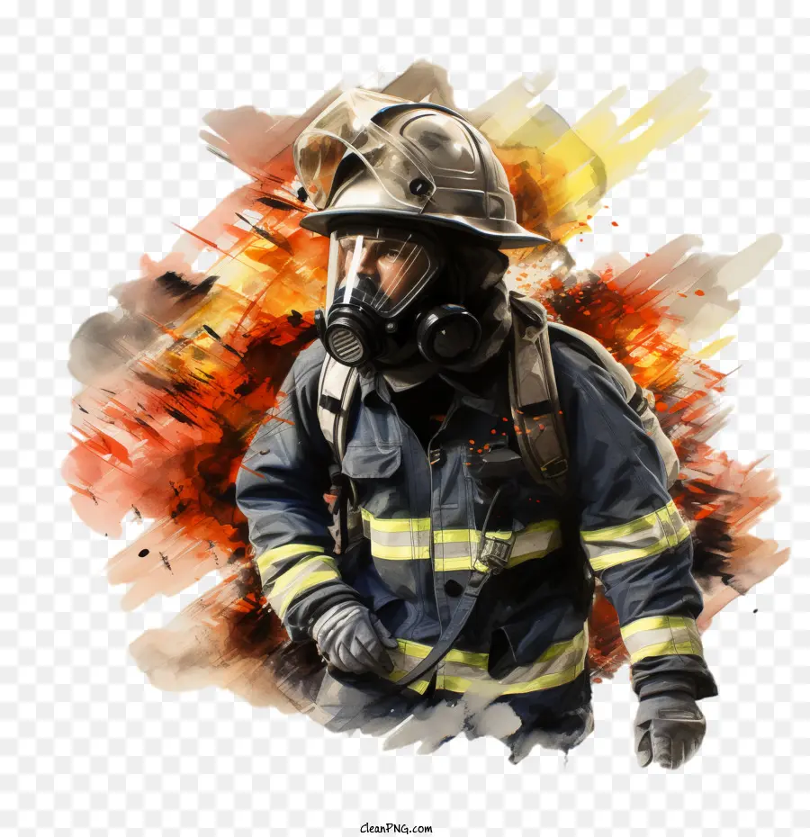 Journée Des Pompiers De Forêt，Pompier PNG