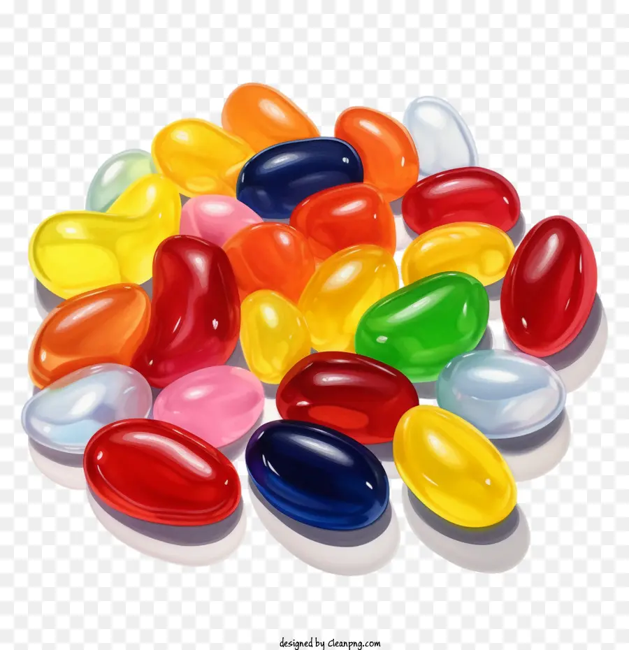 Fèves à La Gelée，Bonbons PNG