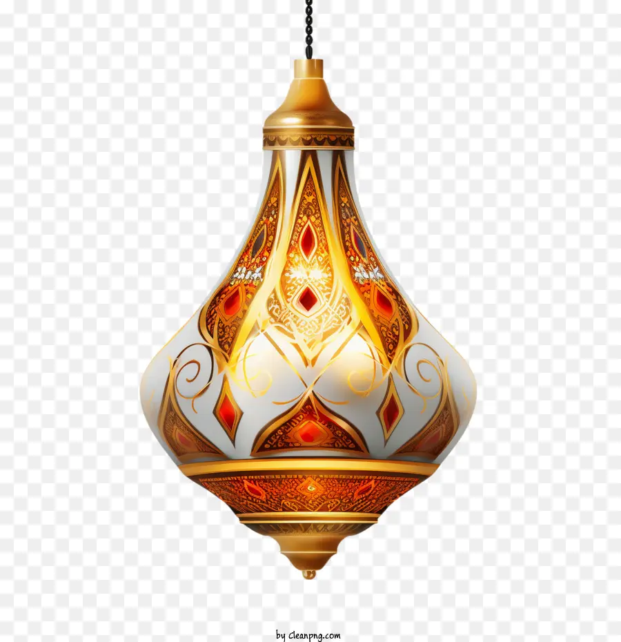 Lampe Islamique，Lanterne Colorée PNG