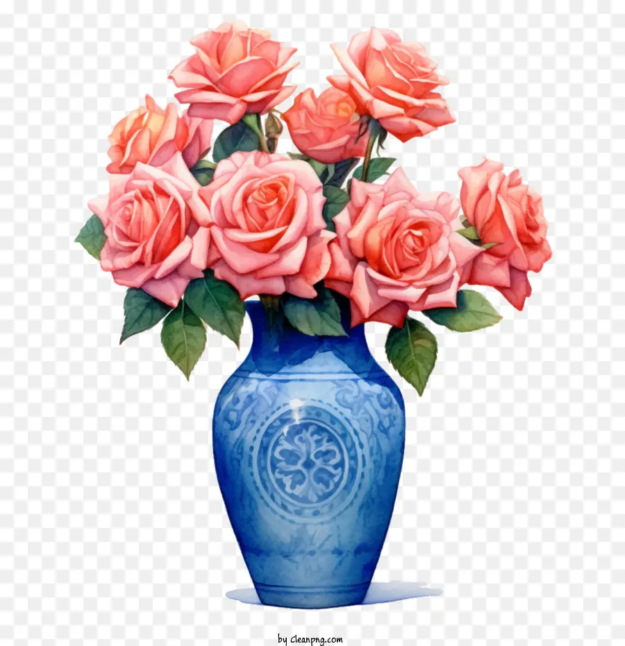 Rose，Vase PNG