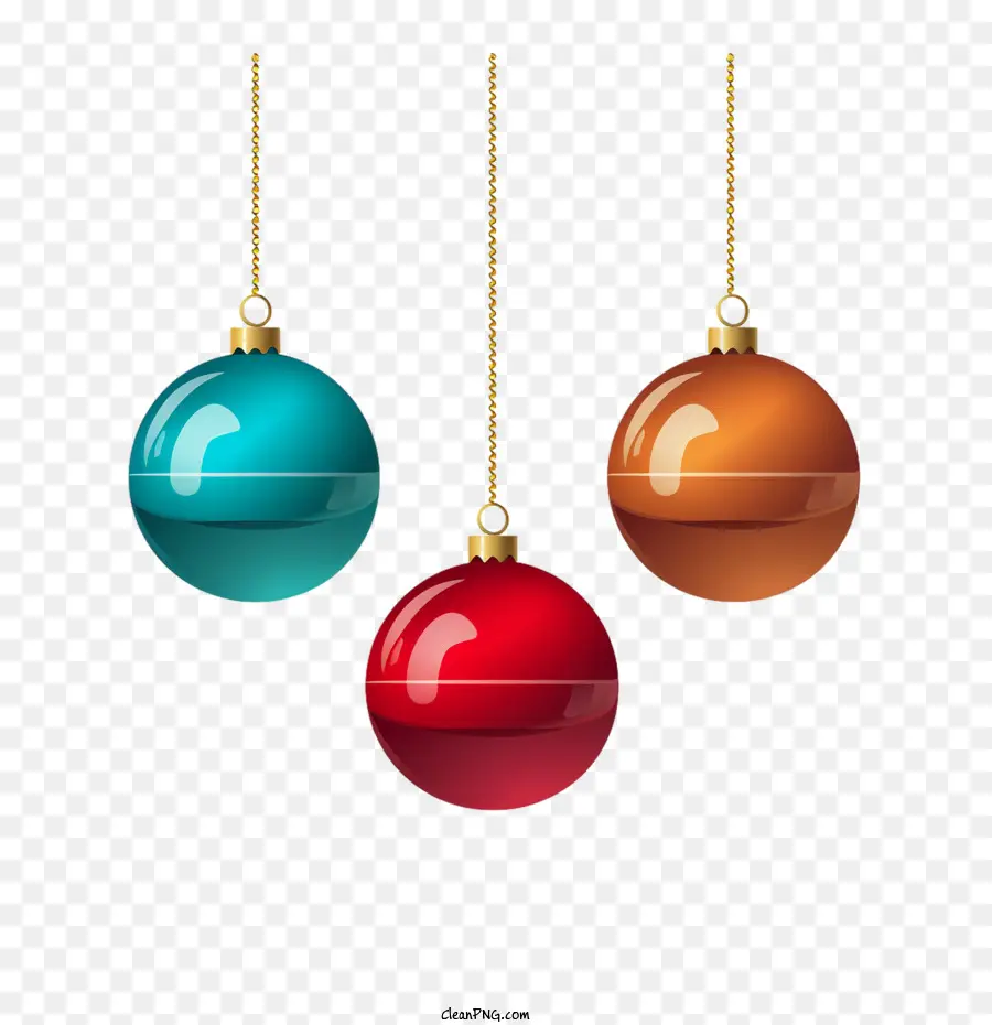 Boules De Noël，Décoration De Noël PNG