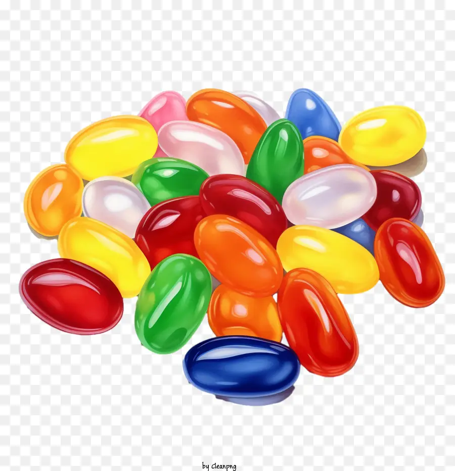 Fèves à La Gelée，Bonbons PNG