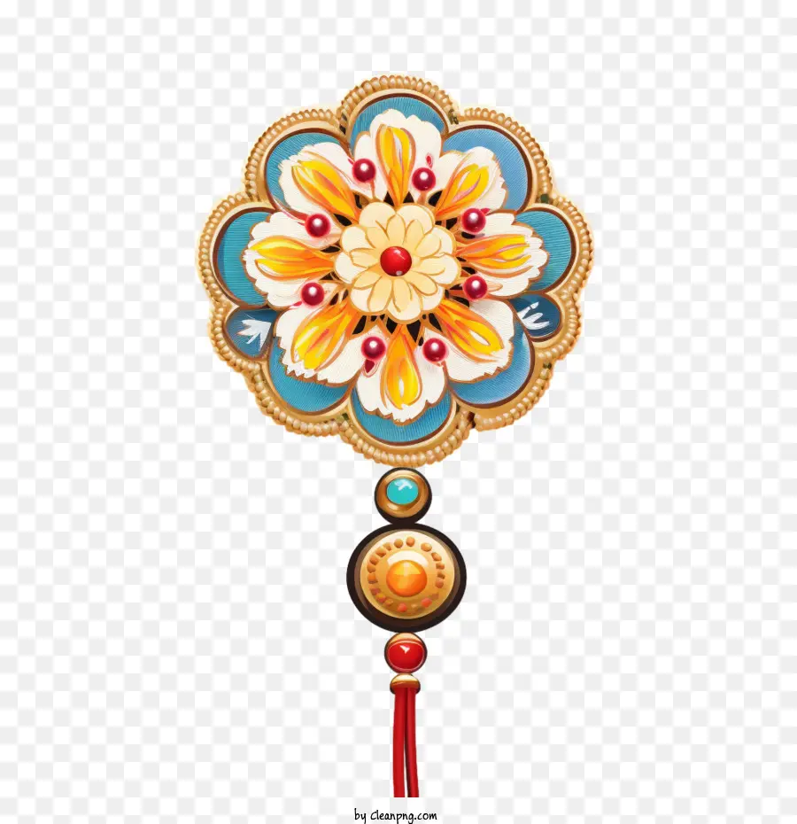 Raksha Bandhan，Broche Décorative PNG