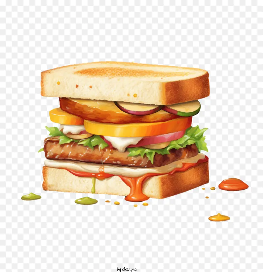 Sorcier Sandwich，Sandwich PNG