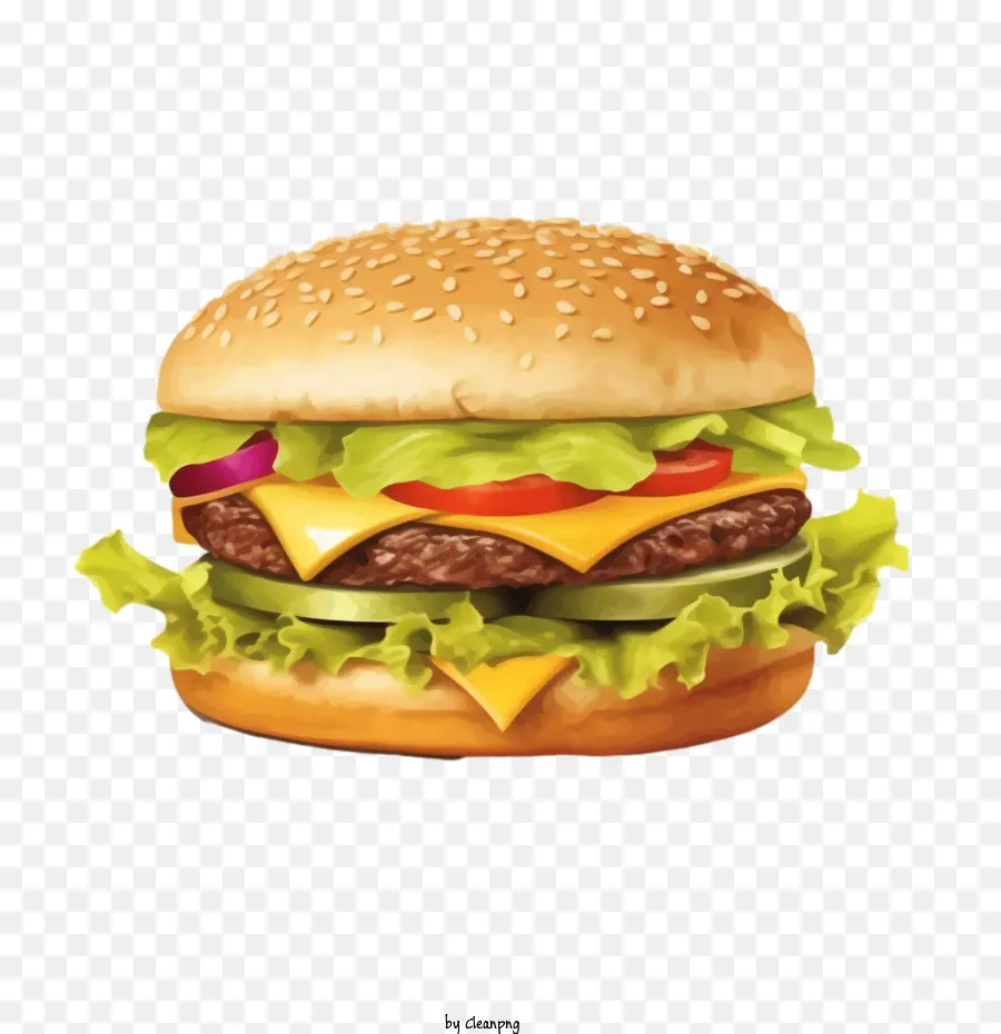 Hamburger，Restauration Rapide PNG