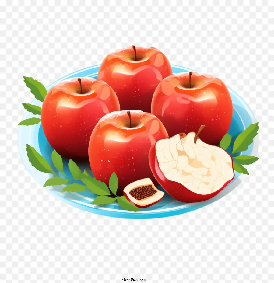 Rosh Hashana，Pommes Et Miel PNG