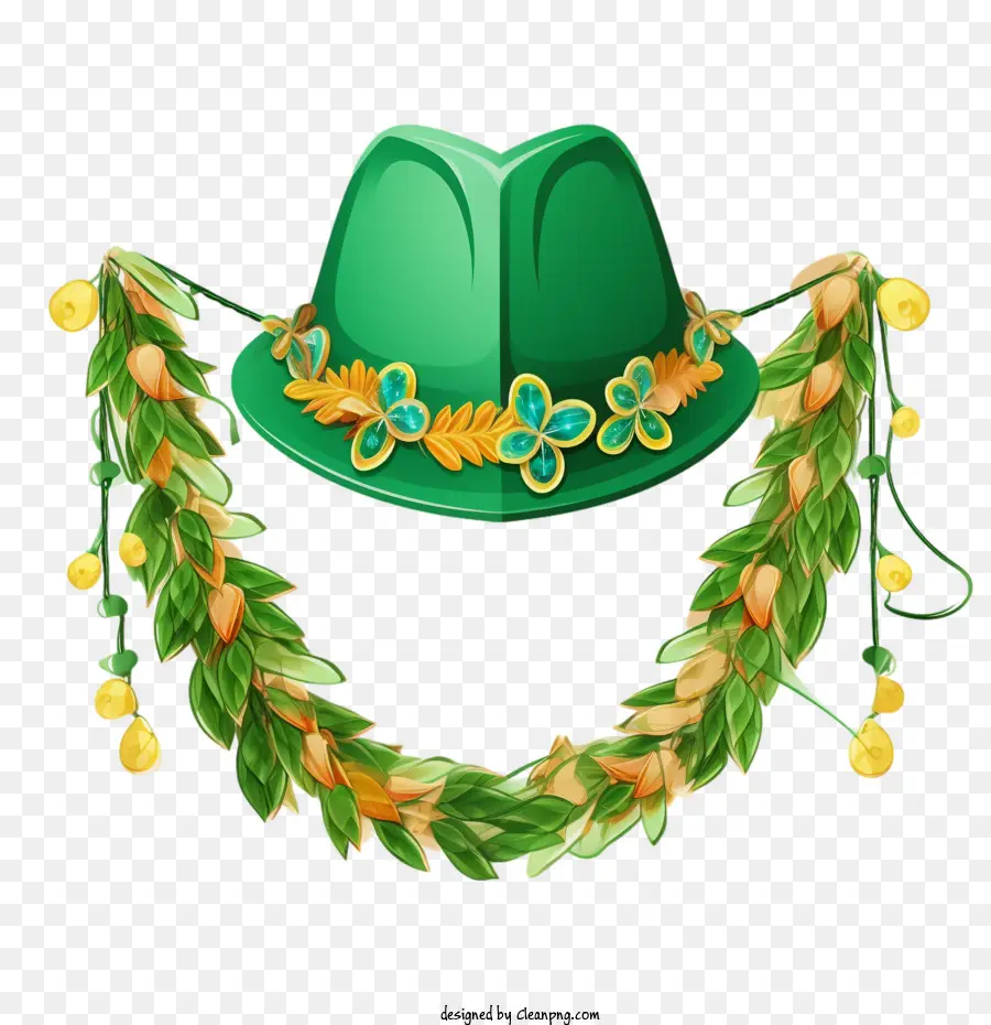 Chapeau De L'oktoberfest，Chapeau Vert PNG