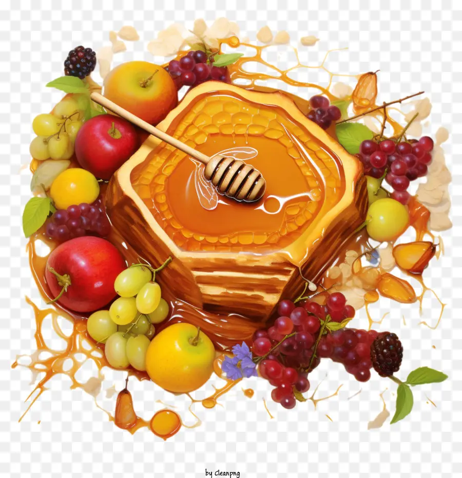 Rosh Hashana，Rayon De Miel PNG