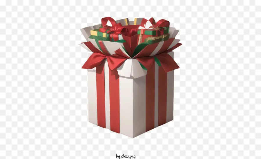Cadeaux De Noël，Boîte Cadeau PNG