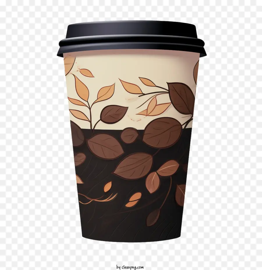 Tasse De Café En Papier Brun，Tasse De Café En Papier PNG