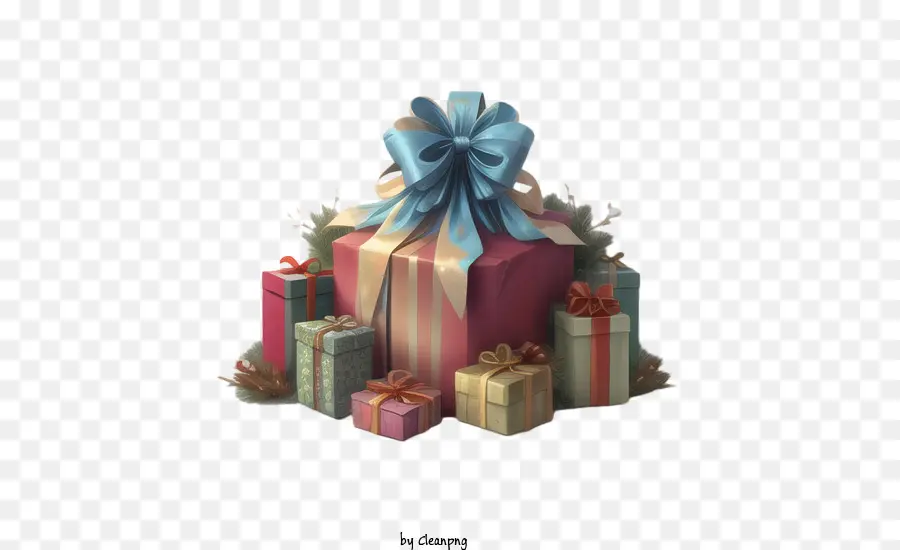 Noël，Boîte Cadeau PNG