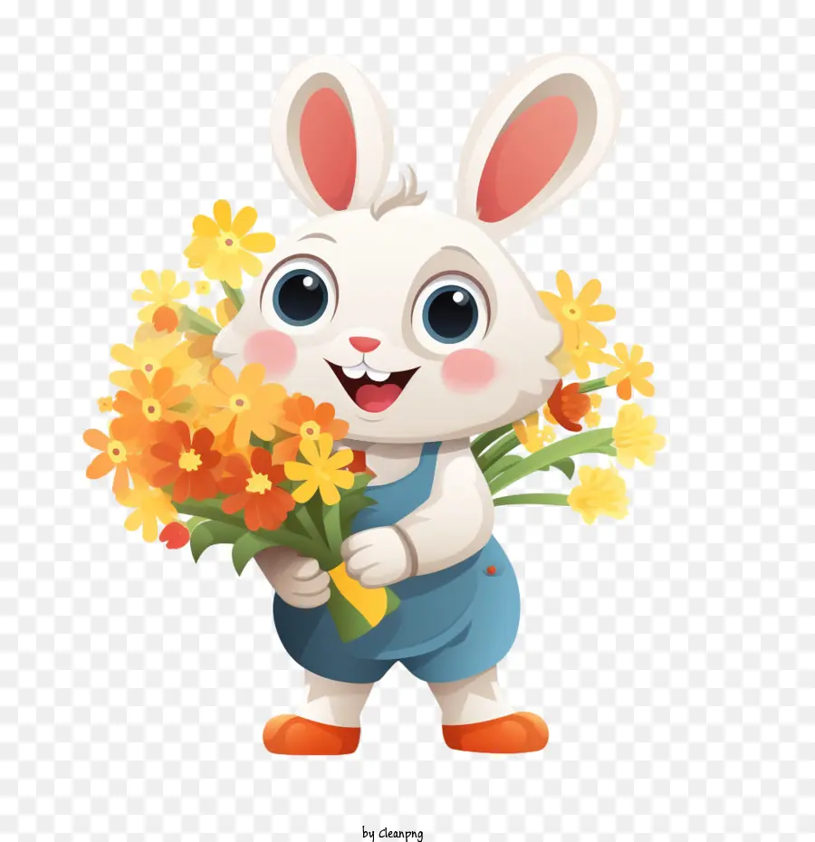 Lapin Souriant，Lapin Mignon PNG