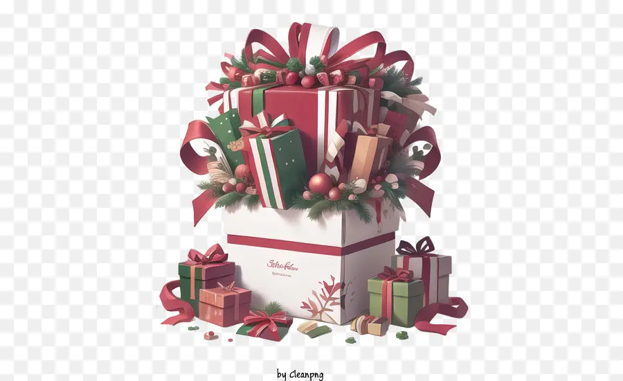 Noël，Coffret Cadeau PNG