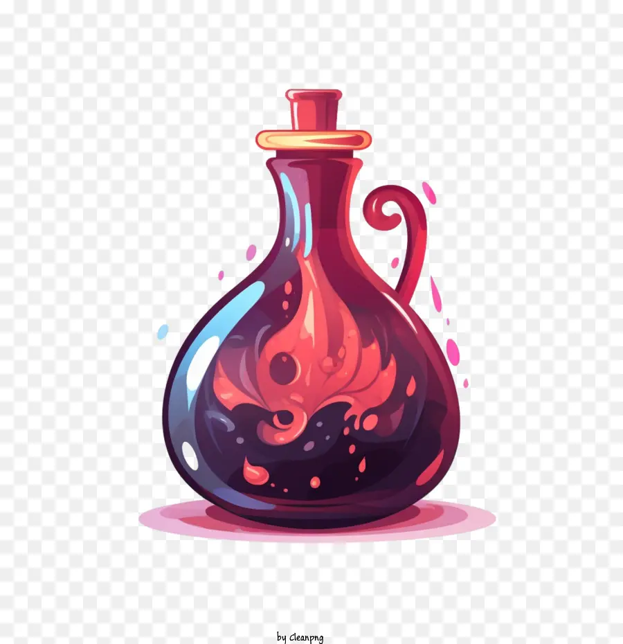 Potion Magique，Bouteille De Potion Magique PNG